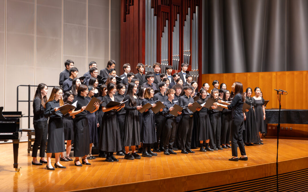 Diligentia Choir of CUHK(SZ) sings at CUHK United College Choir Annual Concert